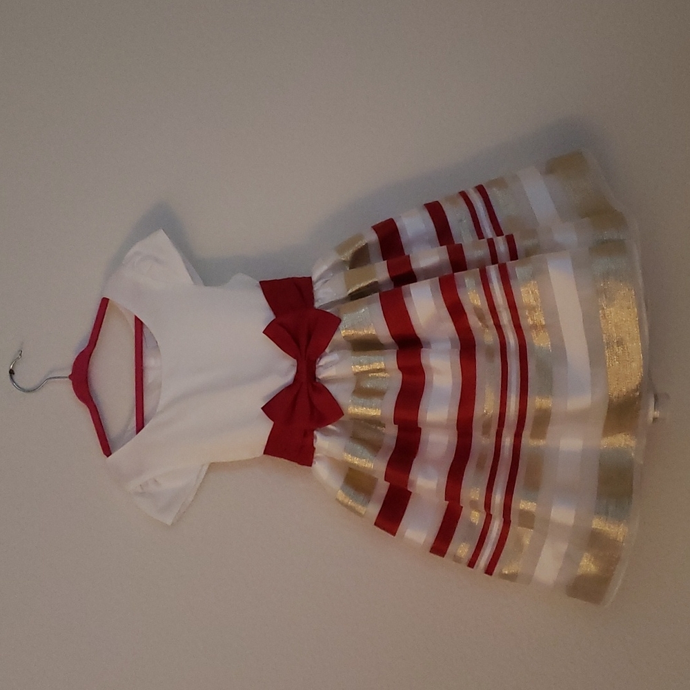 Rare Editions Girls Christmas Holiday Dress